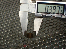 Load image into Gallery viewer, (6) Brass Set Screw/Plugs Hex 0.194" Length 0.305" Width 0.395" Thread 0.380"