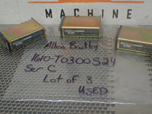 Load image into Gallery viewer, Allen Bradley 1610-T0300S24 Ser C Dry Reed Relays 24VDC Coil Used (Lot of 3)