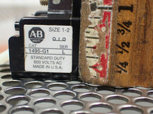 Load image into Gallery viewer, Allen Bradley 1495-G1 Ser L Auxiliary Contact 1NCEB Size 1 & 2 New (Lot of 4)