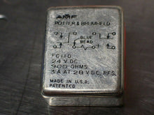 Load image into Gallery viewer, Potter & Brumfield FC11D 24VDC 900OHMS Relay 3A At 28VDC New Old Stock