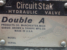 Load image into Gallery viewer, Double A WAP-01-10B1 Circuit Stak Hydraulic Valve & YF-01-10A3 & XFQ-01-C-12D2