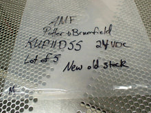 Load image into Gallery viewer, AMF Potter & Brumfield KUP11D55 24VDC Relays 8 Blade New Old Stock (Lot of 5)