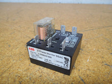 Load image into Gallery viewer, ABB TVM480A51S6S SSAC 3 Phase Monitor 1 Sec Trip 480VAC Omron G2R-1 110VDC Relay