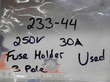 Load image into Gallery viewer, 233-44 Fuse Holder 30A 250V 3Pole Used With Warranty
