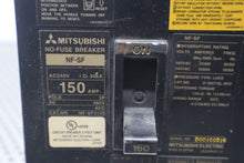 Load image into Gallery viewer, Mitsubishi NF-SF3150 150A No-Fuse Breaker 3-Pole 480VAC Used With Warranty