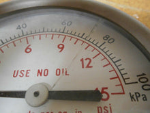 Load image into Gallery viewer, Matheson 63-4215 Gauge 0-15PSI 0-100kPa New (Cracked Shield)
