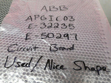 Load image into Gallery viewer, ABB APGIC03 E-32235 E-50297 Interface Board Used With Warranty