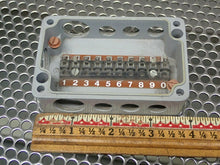 Load image into Gallery viewer, Junction Box 9 Holes With 10 Pin Terminal Strip 01011 01012 New No Box Lot of 2