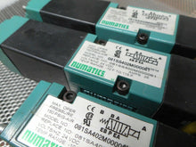 Load image into Gallery viewer, Numatics (2) 081SS402M000061 (1) 082SS415M000061 (2) 081SA402M000061 Valves Used