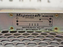Load image into Gallery viewer, Magnecraft W102MPCX-7 12VDC 250Ohms Magnetic Reed Relays New No Box (Lot of 2)