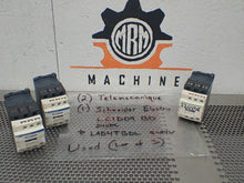 Load image into Gallery viewer, (2) Telemecanique & (1) Schneider Electric LC1D09 BD Contactors 24VDC & LAD4TBDL