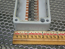 Load image into Gallery viewer, Junction Box 9 Holes With 10 Pin Terminal Strip 01011 01012 New No Box Lot of 2