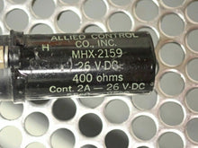 Load image into Gallery viewer, Allied Control MHX-2159 Relays 26VDC 400 Ohms Used With Warranty (Lot of 2)