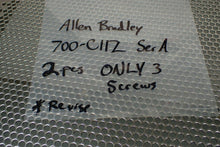 Load image into Gallery viewer, Allen Bradley 700-C11Z Ser A Overlap Contact Cartridge New Old Stock (Pack Of 2)