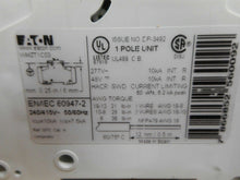 Load image into Gallery viewer, Eaton WMZT1C03 Circuit Breaker 3A 10kA Type C SP UL489 BT New In Box