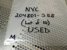 Load image into Gallery viewer, NYC 204801-588 Relays Used With Warranty (Lot of 10) See All Pictures