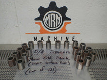 Load image into Gallery viewer, 5/8" Spacers (7) 1.40" Long & (14) 1.26" Long New Old Stock Slight Surface Rust