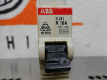 Load image into Gallery viewer, ABB 25000 S 281 K 16A Circuit Breaker 1 Pole 277/480VAC Used With Warranty