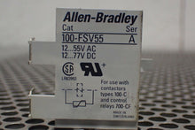 Load image into Gallery viewer, Allen Bradley 100-FSV55 Ser A 12-55VAC 12-77VDC Surge Suppressor Used (Lot of 3)