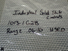 Load image into Gallery viewer, Industrial Solid State Controls 1013-1G2B Timer Relay Type 2 Range .06-10 Used
