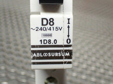 Load image into Gallery viewer, ABL SURSUM 1D8.0 Circuit Breakers 8A 240/415V 1 Pole Used Warranty (Lot of 2)