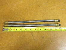 Load image into Gallery viewer, 12" Long Steel Flex Tube With 1/4" Nozzle And 1/2" Thread New (Lot of 2)