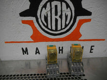 Load image into Gallery viewer, Idec RU2S-D24 24VDC Relays 10A 250VAC 30VDC & SM2S-05 Relay Bases (Lot of 2)
