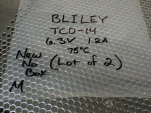 Load image into Gallery viewer, BLILEY TC0-14 6.3V 1.2A 75C 8 Pin New No Box (Lot of 2) See All Pictures