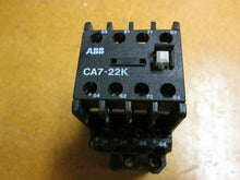 Load image into Gallery viewer, ABB KC40-24VDC 10A 600V Contactor With CA7 Auxiliary Contact Block Used