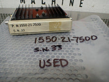 Load image into Gallery viewer, 1550-21-7500 S.N.33 Amplifier Radio Frequency Power Divider Used With Warranty