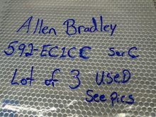 Load image into Gallery viewer, Allen Bradley 592-EC1CC Ser C Solid State Overload Relays 5-25A Range (Lot of 3)