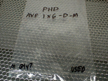 Load image into Gallery viewer, PHD AVF 1X6-D-M Pneumatic Cylinders Used With Warranty (Lot of 2) See All Pics