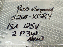 Load image into Gallery viewer, Pass & Seymour 5269-XGRY Straight Blade Connector 15A 125V 2P 3W Nema 5-15R NEW