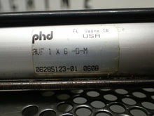 Load image into Gallery viewer, PHD AVF 1X6-D-M Pneumatic Cylinders Used With Warranty (Lot of 2) See All Pics