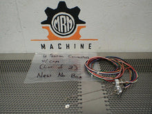 Load image into Gallery viewer, 6 Position Cable Connector W/ Caps New Old Stock Fast Free Shipping (Lot of 2)
