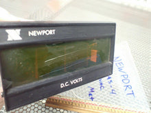 Load image into Gallery viewer, Newport 200AS-4 A3 D.C. Volt Meter 6Watts 120VAC Used With Warranty