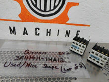 Load image into Gallery viewer, Siemens 3RH1911-1HA12 *E02* Auxiliary Contact Blocks Used Nice Shape (Lot of 2)