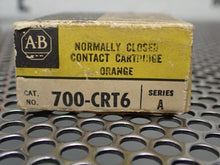 Load image into Gallery viewer, Allen Bradley 700-CRT6 Ser A Normally Closed Contact Cartridge New Old Stock