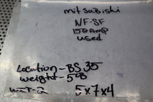 Load image into Gallery viewer, Mitsubishi NF-SF3150 150A No-Fuse Breaker 3-Pole 480VAC Used With Warranty