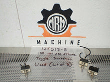 Load image into Gallery viewer, 12TS1S-2 Toggle Switches 15A 125 250 277VAC Used With Warranty (Lot of 3)