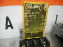Load image into Gallery viewer, Idec RU2S-D24 24VDC Relays 10A 250VAC 30VDC & SM2S-05 Relay Bases (Lot of 2)