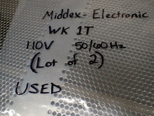 Load image into Gallery viewer, Middex Electronic WK 1T Detectors 110V 50/60Hz Used With Warranty (Lot of 2)