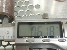 Load image into Gallery viewer, 5/8" Spacers (7) 1.40" Long & (14) 1.26" Long New Old Stock Slight Surface Rust