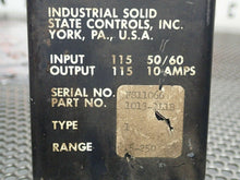 Load image into Gallery viewer, Industrial Solid State Controls 1013-2LB1 Timer Relay Type 1 .5-250 Range Used