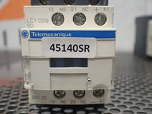 Load image into Gallery viewer, (2) Telemecanique & (1) Schneider Electric LC1D09 BD Contactors 24VDC & LAD4TBDL