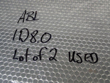 Load image into Gallery viewer, ABL SURSUM 1D8.0 Circuit Breakers 8A 240/415V 1 Pole Used Warranty (Lot of 2)