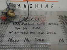 Load image into Gallery viewer, ASCO UX8262 C13 10586 Pipe 1/4 5.1W W/ 84-432-102 Coil 24VDC New Old Stock