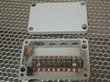 Load image into Gallery viewer, Junction Box 9 Holes With 10 Pin Terminal Strip 01011 01012 New No Box Lot of 2