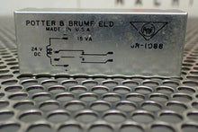 Load image into Gallery viewer, Potter & Brumfield JR-1088 24VDC 15VA Relays Used With Warranty (Lot of 2)