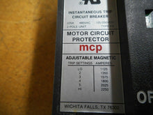 Load image into Gallery viewer, ABB LM625336 MCP 225A 480VAC Motor Circuit Protector Used With Warranty